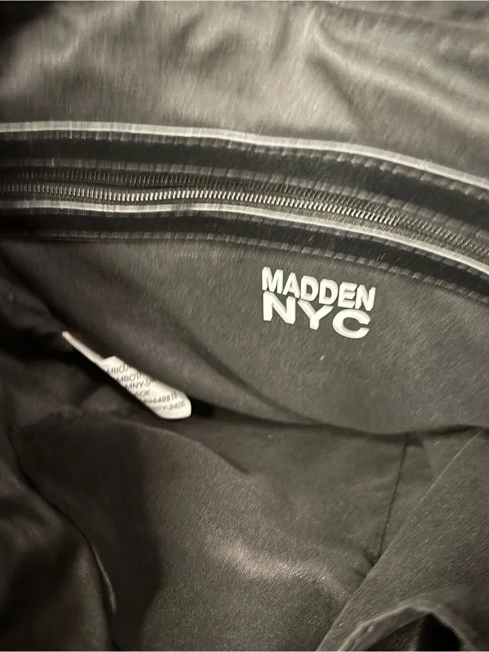 Madden NYC  Black Nylon Utility Backpack